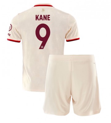 Bayern Munich Harry Kane #9 Tercera Equipación Niños 2024-25 Manga Corta (+ Pantalones cortos)